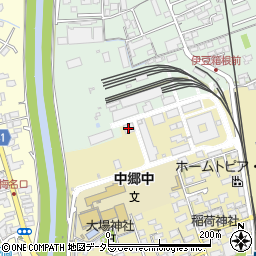 伊豆箱根バス株式会社本社旅行センター周辺の地図