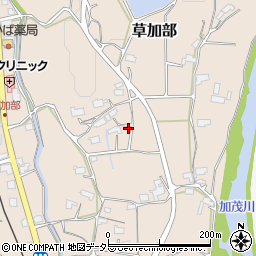 岡山県津山市草加部1279周辺の地図