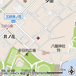 愛知県みよし市三好町井ノ花26周辺の地図
