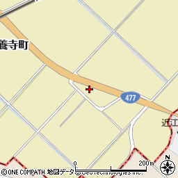 滋賀県近江八幡市安養寺町1269周辺の地図