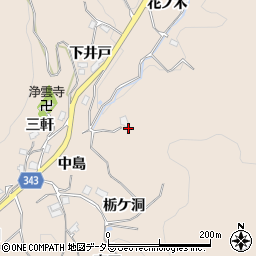 愛知県豊田市霧山町深田33周辺の地図