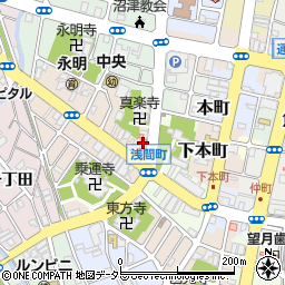 栗田歯科医院周辺の地図
