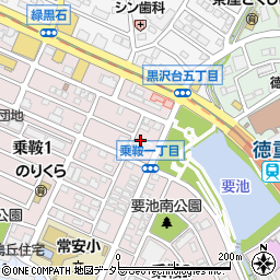 中日新聞　みどり徳重専売所さごう新聞店周辺の地図