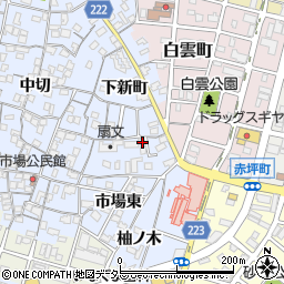 愛知県名古屋市南区笠寺町下新町8周辺の地図