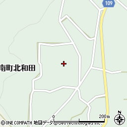 兵庫県丹波市山南町北和田184周辺の地図