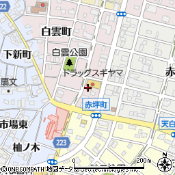 メープル・ホームズ・名古屋東周辺の地図