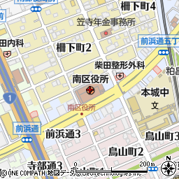 愛知県名古屋市南区周辺の地図