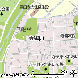 寺部町1丁目26渡辺パーキング☆アキッパ駐車場周辺の地図