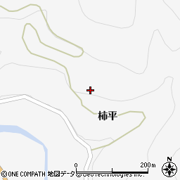 愛知県北設楽郡東栄町中設楽柿平25周辺の地図