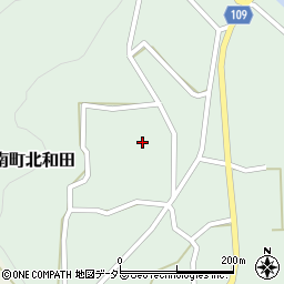 兵庫県丹波市山南町北和田174周辺の地図