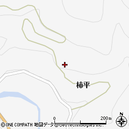 愛知県東栄町（北設楽郡）中設楽（小畑）周辺の地図