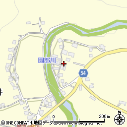 京都府南丹市園部町竹井中河原周辺の地図