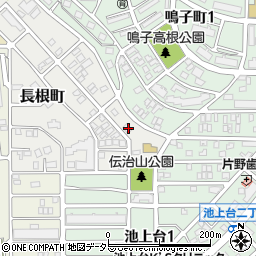 愛知県名古屋市緑区長根町88周辺の地図