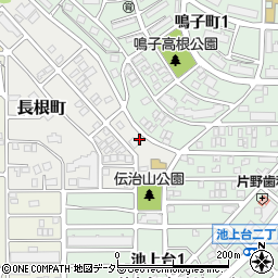 愛知県名古屋市緑区長根町97周辺の地図
