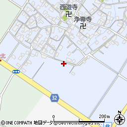 滋賀県野洲市北2265周辺の地図