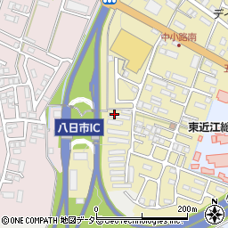 滋賀県東近江市中小路町590周辺の地図