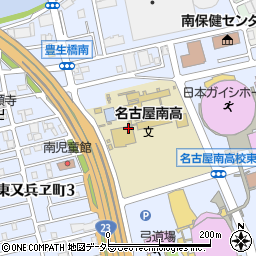 愛知県名古屋市南区東又兵ヱ町周辺の地図