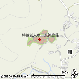 短期入所生活介護施設 神庭荘周辺の地図