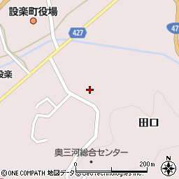 愛知県北設楽郡設楽町田口向木屋2周辺の地図