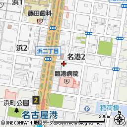 Ｚｉｐファーマシー白沢調剤薬局名港店周辺の地図