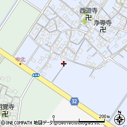 滋賀県野洲市北1002周辺の地図