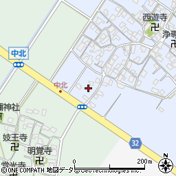滋賀県野洲市北1032周辺の地図
