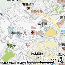 静岡県熱海総合庁舎熱海土木事務所　企画検査課検査監周辺の地図