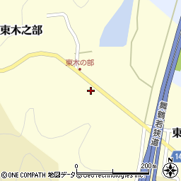 兵庫県丹波篠山市東木之部621周辺の地図