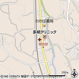 岡山県津山市草加部957-5周辺の地図