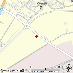 滋賀県守山市立田町4357周辺の地図