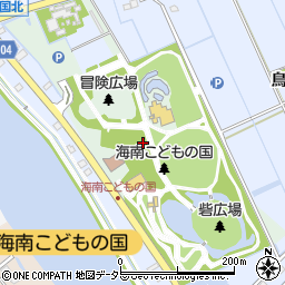 愛知県弥富市鳥ケ地町周辺の地図