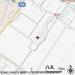 滋賀県野洲市八夫650周辺の地図