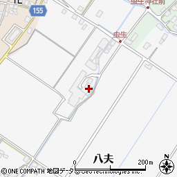 滋賀県野洲市八夫650-1周辺の地図
