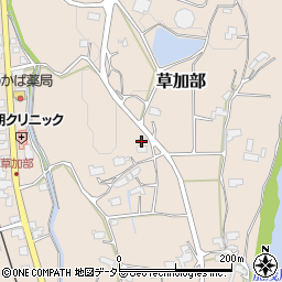 岡山県津山市草加部1233周辺の地図