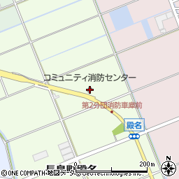 三重県桑名市長島町殿名563周辺の地図