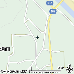 兵庫県丹波市山南町北和田82周辺の地図