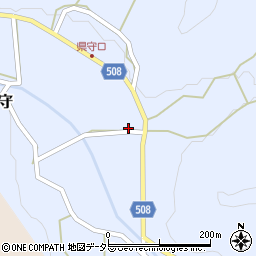 兵庫県丹波篠山市県守401-1周辺の地図