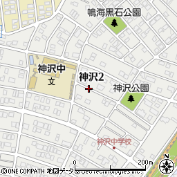 愛知県名古屋市緑区神沢周辺の地図