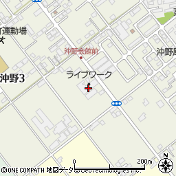 株式会社ライブワーク周辺の地図