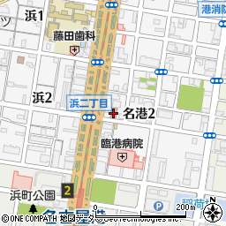 名古屋港本町郵便局 ＡＴＭ周辺の地図