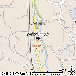 岡山県津山市草加部955-1周辺の地図