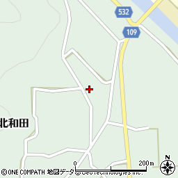 兵庫県丹波市山南町北和田84周辺の地図