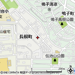 愛知県名古屋市緑区長根町37周辺の地図