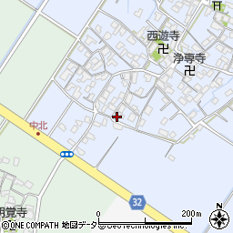 滋賀県野洲市北927周辺の地図