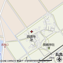 滋賀県野洲市長島656周辺の地図