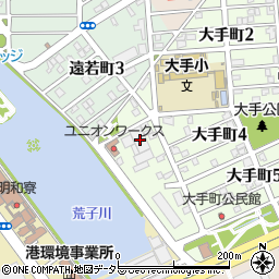 愛知県名古屋市港区大手町6丁目10周辺の地図