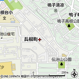 愛知県名古屋市緑区長根町19周辺の地図