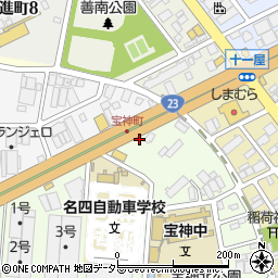 ハラールショップ名古屋港周辺の地図