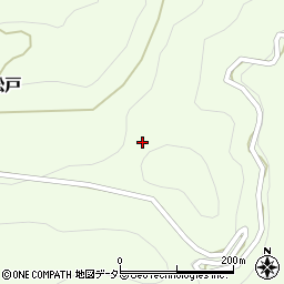 愛知県北設楽郡設楽町松戸大下周辺の地図