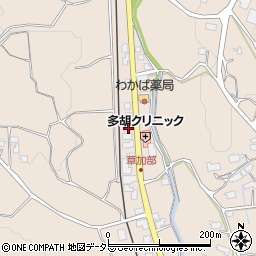 岡山県津山市草加部957-3周辺の地図